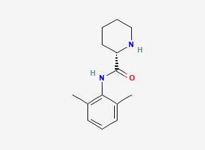 Two-dimensional chemical structure of Ropivacaine EP Impurity B, CAS 27262-40-4