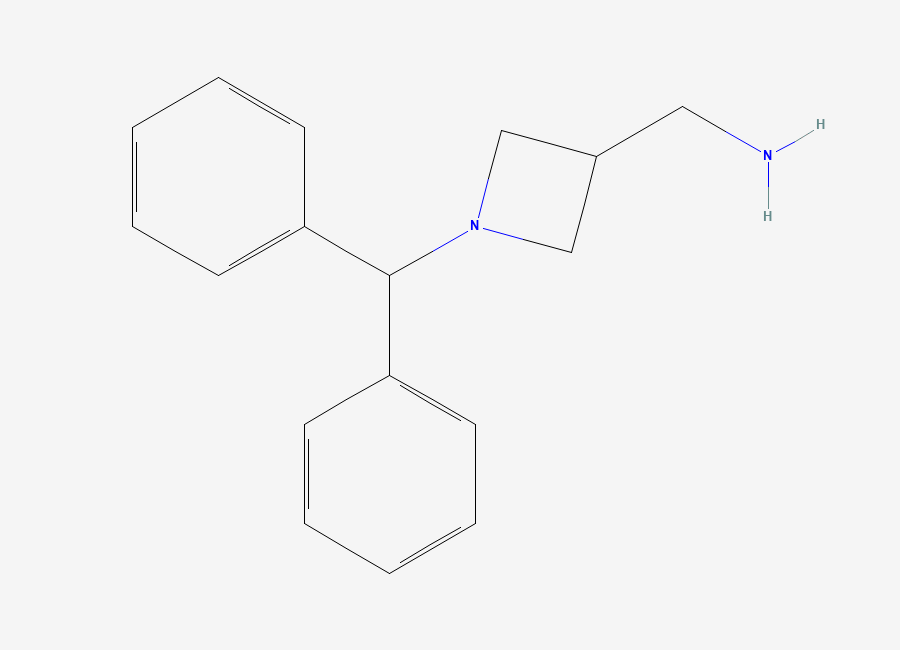 Two-dimensional chemical structure of 3-Aminomethyl-1-benzhydrylazetidine