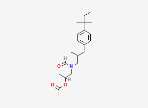 Two-dimensional chemical structure of Amorolfine EP Impurity B, CAS 142347-84-0