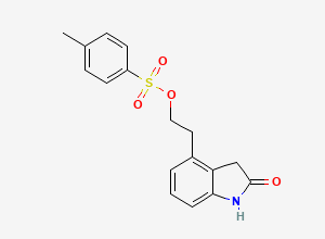 Two-dimensional chemical structure of Ropinirol Tosyl Derivative, CAS 139122-20-6