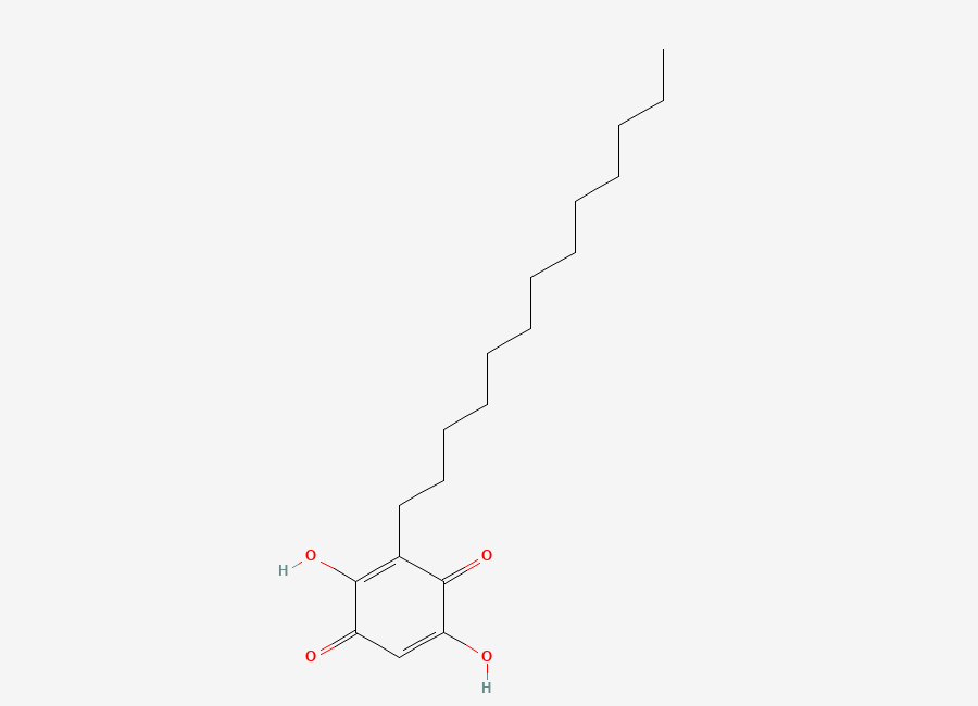 Two-dimensional chemical structure of Rapanone