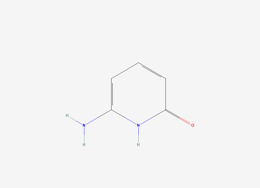 Two-dimensional chemical structure of 2-Amino-6-hydroxypyridine