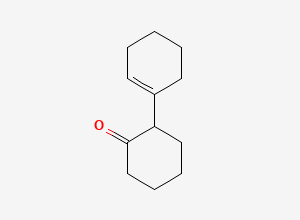 Two-dimensional chemical structure of Cyclohexenylcyclohexanone