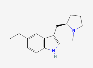 Two-dimensional chemical structure of Eletriptan Related Compound 03, CAS 209682-64-4