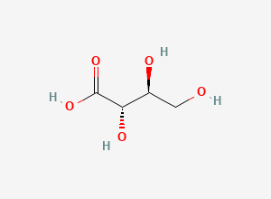 Two-dimensional chemical structure of L-erythronic acid