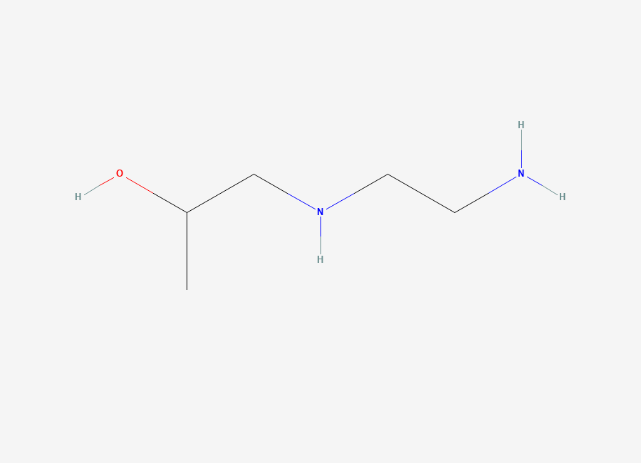 Two-dimensional chemical structure of N-(2-Hydroxypropyl)-1,2-ethanediamine