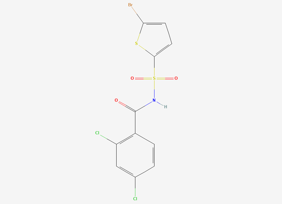 Two-dimensional chemical structure of Tasisulam
