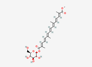 Two-dimensional chemical structure of Crocin 4