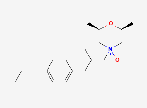Two-dimensional chemical structure of Amorolfine EP Impurity A