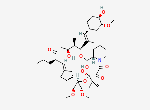 Two-dimensional chemical structure of Tacrolimus Impurity 82