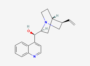 Two-dimensional chemical structure of Quinine EP Impurity B/ Cinchonidine (Free Base), CAS 485-71-2