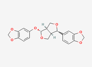 Two-dimensional chemical structure of Sesamolin