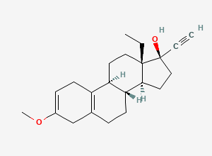 Two-dimensional chemical structure of Levonorgestrel EP Impurity T, CAS 14507-51-8