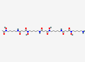 Two-dimensional chemical structure of Deferoxamine EP Impurity J (Free Base)