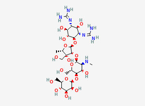 Two-dimensional chemical structure of Dihydrostreptomycin Sulfate EP Impurity B (Free Base)