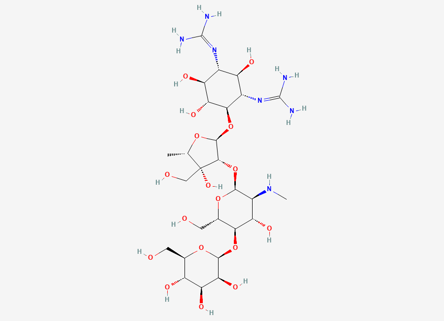 Two-dimensional chemical structure of Dihydrostreptomycin Sulfate EP Impurity B (Free Base)