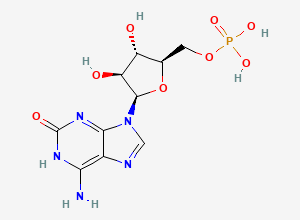 Two-dimensional chemical structure of Fludarabine Phosphate EP Impurity A, CAS 62314-92-5
