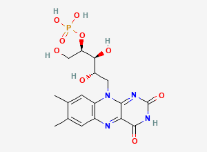Two-dimensional chemical structure of Riboflavin 4'-phosphate