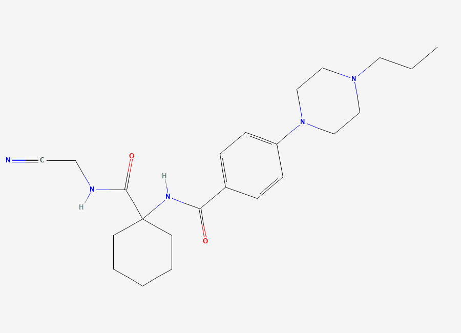Two-dimensional chemical structure of Balicatib