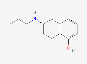 Two-dimensional chemical structure of Rotigotine EP Impurity B (Free Base), CAS 101470-23-9
