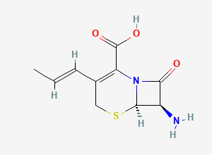 Two-dimensional chemical structure of Cefprozil EP Impurity F, CAS 120709-09-3