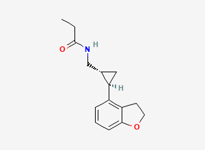 Two-dimensional chemical structure of Tasimelteon