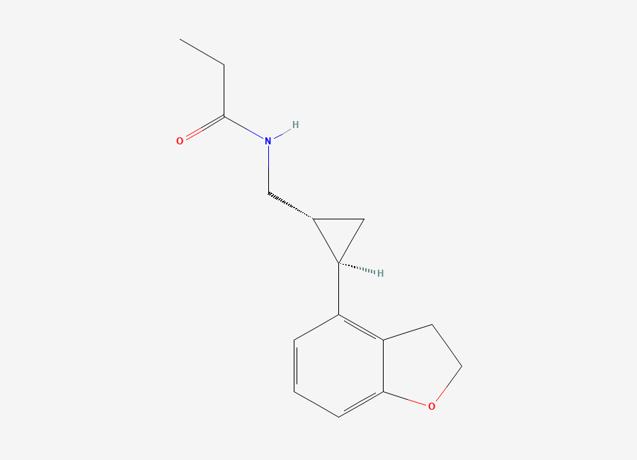 Two-dimensional chemical structure of Tasimelteon