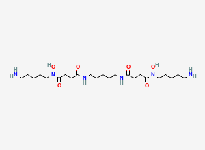 Two-dimensional chemical structure of Deferoxamine EP Impurity I (Free Base)