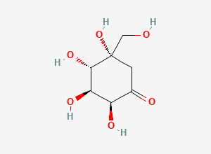 Two-dimensional chemical structure of 2-epi-Valiolone