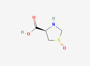 Two-dimensional chemical structure of Pidotimod Impurity K