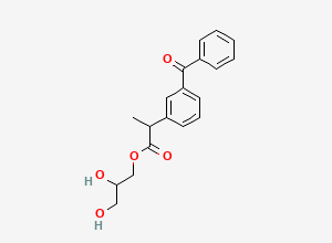 Two-dimensional chemical structure of Ketoprofen Impurity N6, CAS 1257296-76-6