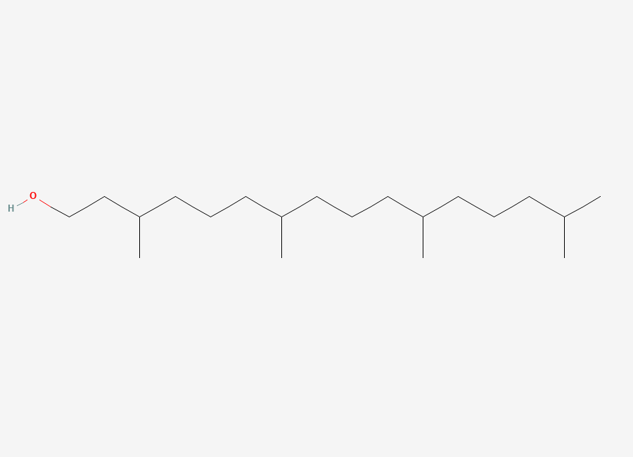 Two-dimensional chemical structure of Dihydrophytol