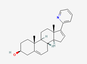 Two-dimensional chemical structure of Abiraterone Impurity 89
