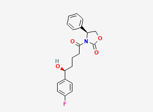 Two-dimensional chemical structure of Ezetimibe Impurity A, CAS 189028-95-3
