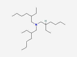 Two-dimensional chemical structure of Tri(2-ethylhexyl)amine