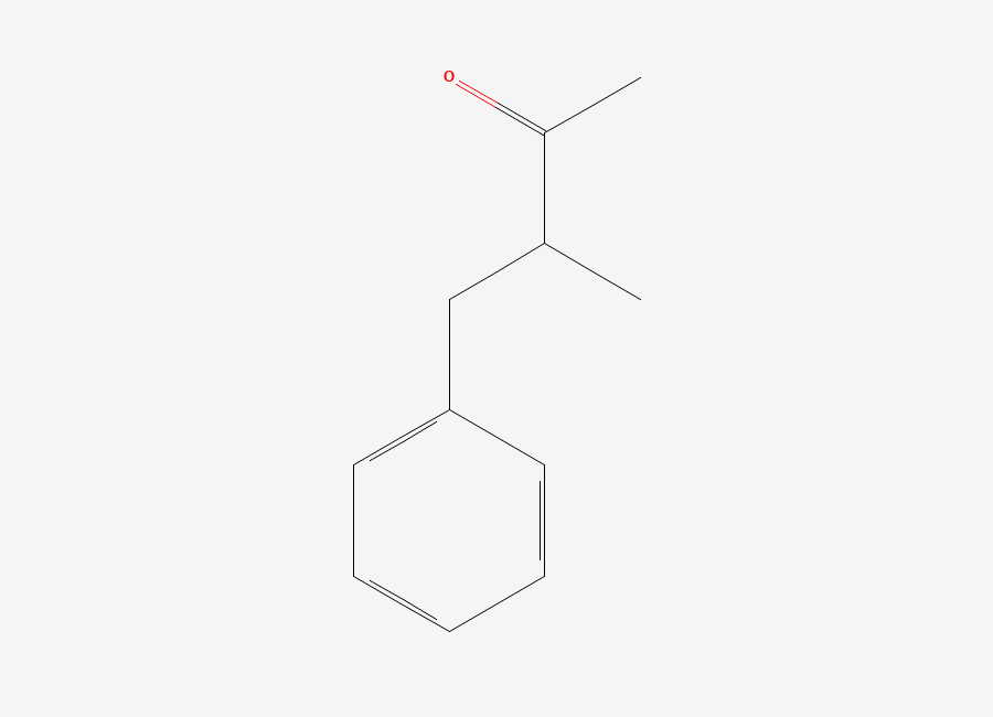 Two-dimensional chemical structure of 2-Butanone, 3-methyl-4-phenyl-