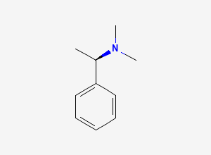 Two-dimensional chemical structure of (R)-(+)-N,N-Dimethyl-1-phenylethylamine