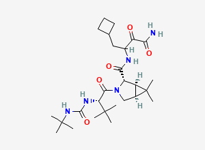 Two-dimensional chemical structure of Boceprevir