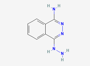 Two-dimensional chemical structure of Dihydralazine EP Impurity A, CAS 649765-80-0