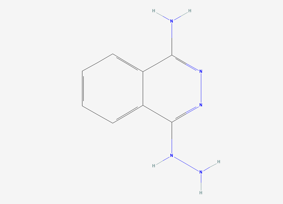 Two-dimensional chemical structure of Dihydralazine EP Impurity A, CAS 649765-80-0