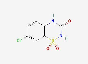 Two-dimensional chemical structure of Sulfonamide Urea Impurity, CAS 5800-59-9