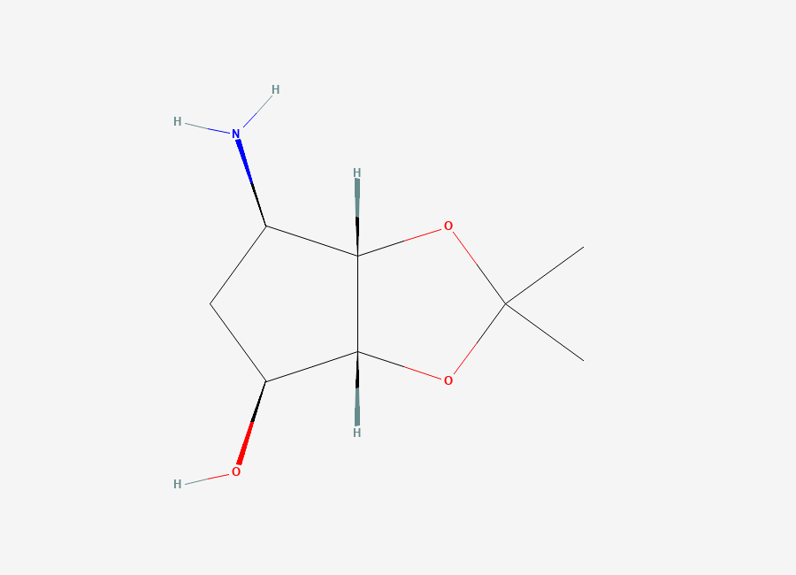 Two-dimensional chemical structure of Ticagrelor Related Compound -01, CAS 155899-66-4