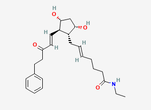 Two-dimensional chemical structure of BiMatoprost IMpurity III
