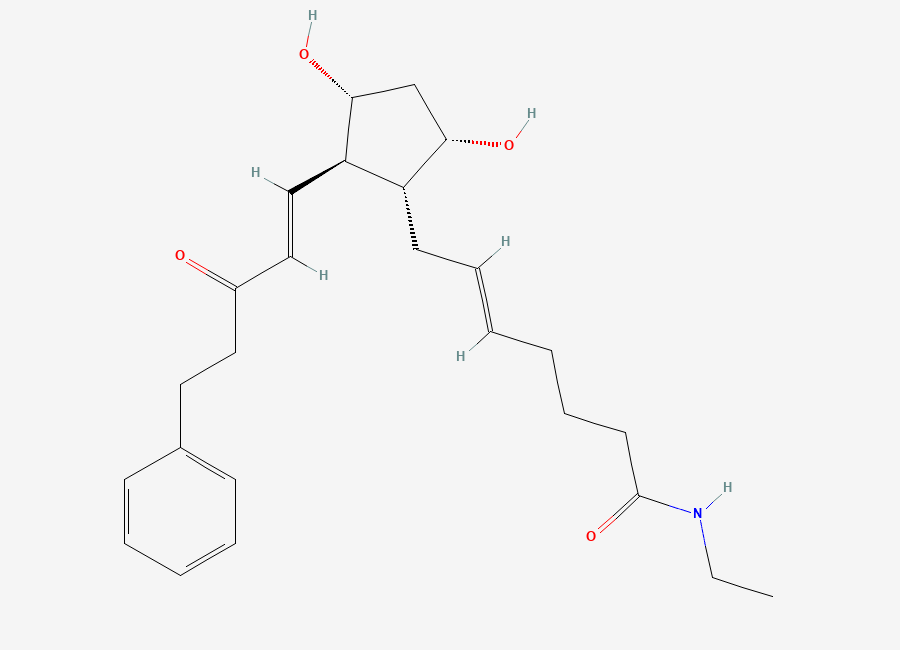 Two-dimensional chemical structure of BiMatoprost IMpurity III