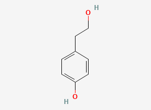 Two-dimensional chemical structure of Metoprolol EP Impurity G/ Metoprolol Succinate EP Impurity G/ Metoprolol Tartarate EP Impurity G, CAS 501-94-0