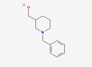 Two-dimensional chemical structure of (1-Benzylpiperidin-3-yl)methanol