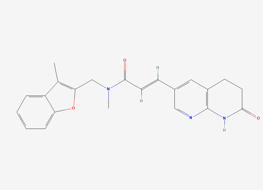 Two-dimensional chemical structure of Afn-1252