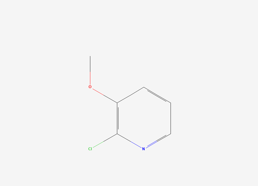Two-dimensional chemical structure of 2-Chloro-3-methoxypyridine