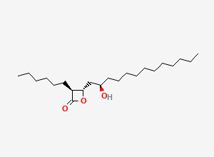 Two-dimensional chemical structure of Orlistat Related Compound A, CAS 104872-06-2