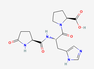 Two-dimensional chemical structure of Acid-TRH